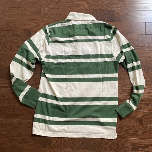 Striped Rugby Polo Shirt - Picture 4 of 6